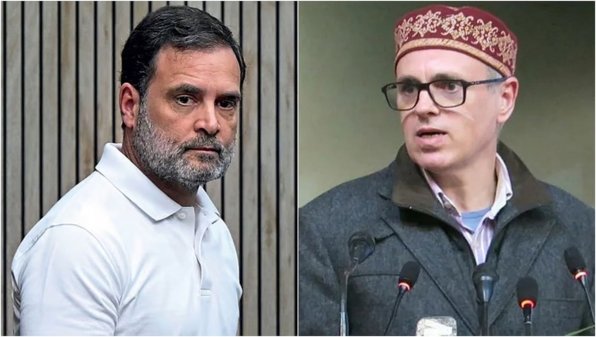 'ವಂದೇ ಮಾತರಂ' ಕಾನೂನಾಗಿದೆ; ತಾಕತ್ತಿದ್ದರೆ ಅಧಿಕಾರಕ್ಕೆ ಬಂದು ಬದಲಾಯಿಸಿ, ನನ್ನ ಅಭ್ಯಂತರವಿಲ್ಲ: ಕಾಂಗ್ರೆಸ್ಗೆ ಒಮರ್ ಅಬ್ದುಲ್ಲಾ ತಿರುಗೇಟು!