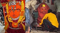 ಉಜ್ಜಯಿನಿಯಲ್ಲಿ ಪವಾಡ! ಜೆಸಿಬಿ, ಕ್ರೇನ್‌ಗಳ ಬಲಕ್ಕೂ ಜಗ್ಗದ ಖಡೇ ಹನುಮಾನ್; 170 ವರ್ಷ ಹಳೆಯ ಗುಡಿ ನೆಲಸಮವಾದ್ರೂ ಕದಲದ 8 ಅಡಿ ವಿಗ್ರಹ, ಭಕ್ತರ ಅಚ್ಚರಿ!