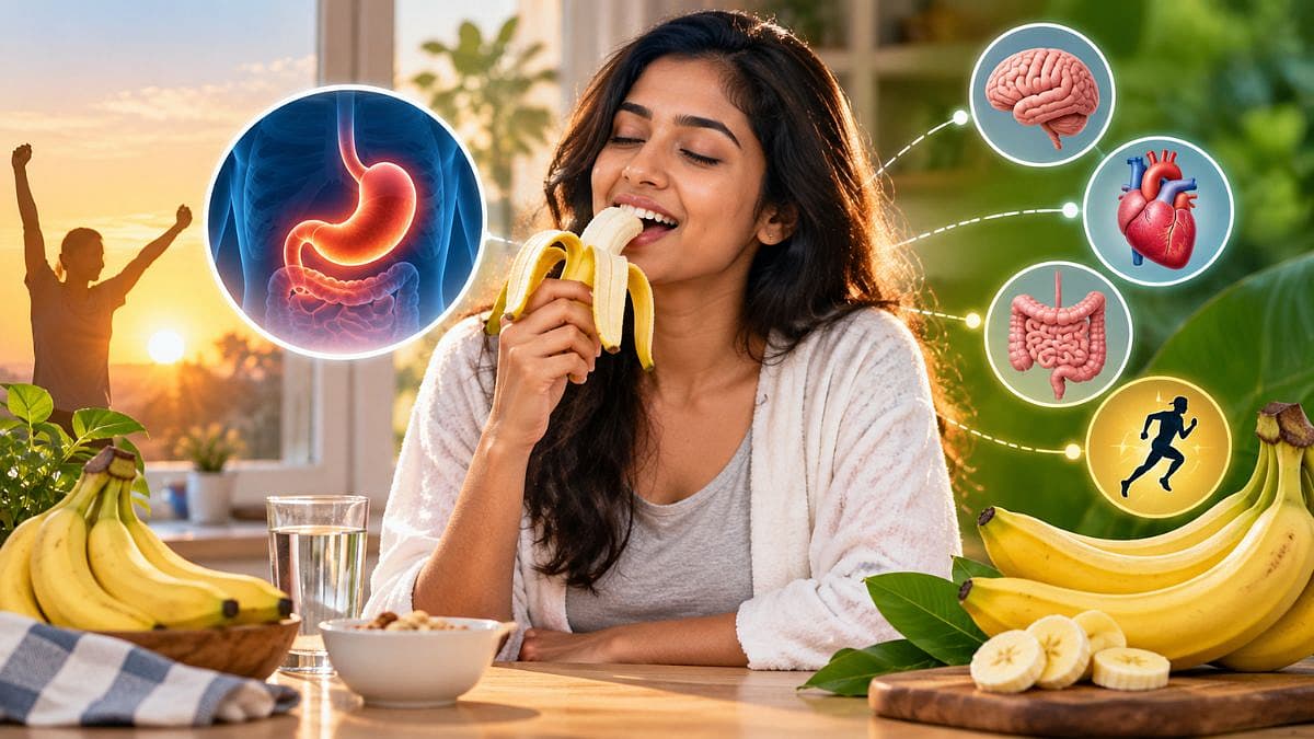 ಖಾಲಿ ಹೊಟ್ಟೆಯಲ್ಲಿ ಬಾಳೆಹಣ್ಣು ತಿನ್ನುತ್ತೀರಾ?
