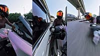 'ನನ್ನನ್ನು ಬೆನ್ನಟ್ಟಿದರು, ಕೊನೆಗೆ ಡಿಕ್ಕಿ ಹೊಡೆದರು': Road Rage, ಕಾರು ಚಾಲಕನ ಕರಾಳ ಮುಖ ಬಯಲು ಮಾಡಿದ ಮಹಿಳಾ ಬೈಕ್ ರೈಡರ್! Video