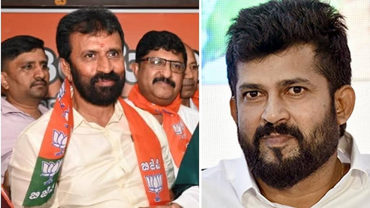ಮೈಸೂರು ಬಿಜೆಪಿಯಲ್ಲಿ ಆಂತರಿಕ ಕಲಹ: ಪ್ರತಿಭಟನೆ ವೇಳೆ ಕಿತ್ತಾಡಿಕೊಂಡ ಪ್ರತಾಪ್ ಸಿಂಹ-ನಾಗೇಂದ್ರ; ಕಾರಣ ಇಷ್ಟೇ!