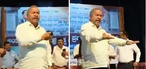 'ವಂದೇ ಮಾತರಂ' ವಿವಾದ: ಸರ್ಕಾರಿ ಕಾರ್ಯಕ್ರಮದಿಂದ BJP ಶಾಸಕ ಚನ್ನಬಸಪ್ಪ ವಾಕ್‌ಔಟ್; Video