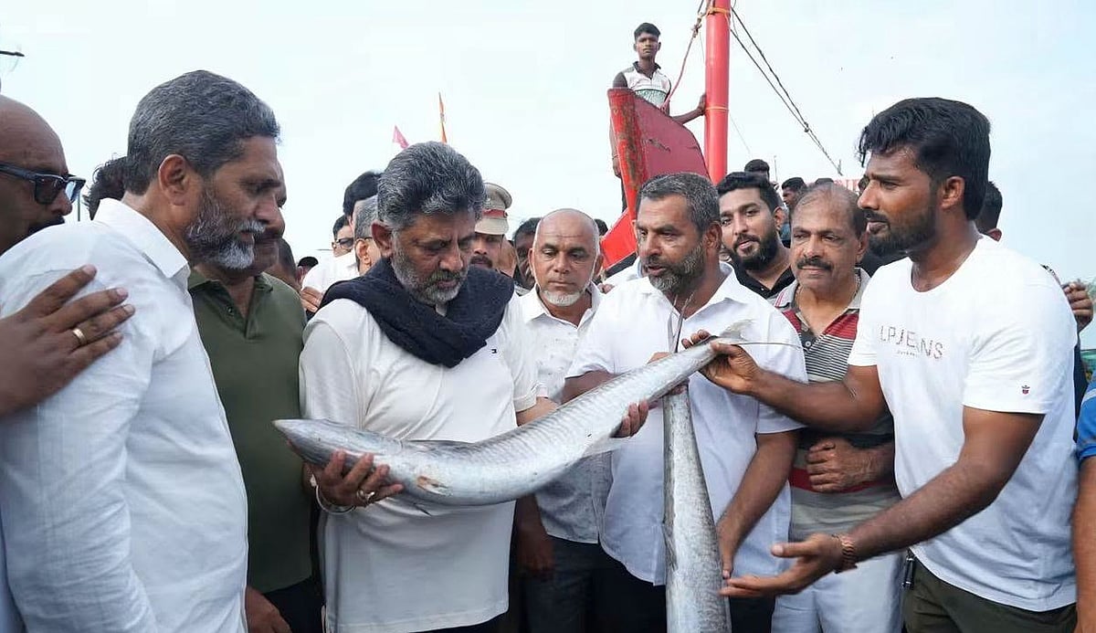 ಬೆಳ್ಳಂಬೆಳಗ್ಗೆ ಸಿಎಂ ಶಿವಕುಮಾರ್ ಮಂಗಳೂರು ಬಂದರು ರೌಂಡ್ಸ್; ಜೆಟ್ಟಿ ಬಂದ್ ಮಾಡಿಸಿದ ಅಧಿಕಾರಿಗಳ ವಿರುದ್ಧ ಕ್ರಮಕ್ಕೆ ಸೂಚನೆ; Video