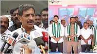 ದೇವೇಗೌಡರ ಕುಟುಂಬ ನಿಂದಿಸಿದ್ದಕ್ಕಾಗಿ 'ಕಾಂಟ್ರಾಕ್ಟ್' ರೂಪದಲ್ಲಿ ಬಾಲಕೃಷ್ಣಗೆ ಸಚಿವ ಸ್ಥಾನ: ನಿಖಿಲ್ ಕುಮಾರಸ್ವಾಮಿ