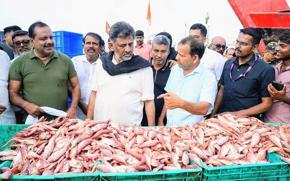 'ನಿಮ್ಮ ಸೆಕ್ಯೂರಿಟಿ ಯಾರಿಗೆ ಬೇಕು, ಮೀನುಗಾರರ ವ್ಯಾಪಾರ ಬಂದ್ ಮಾಡಿಸಲು ಯಾರು ಹೇಳಿದ್ದು? ಅವರನ್ನ ಸಸ್ಪೆಂಡ್ ಮಾಡ್ತೇನೆ': CM ಶಿವಕುಮಾರ್; Video