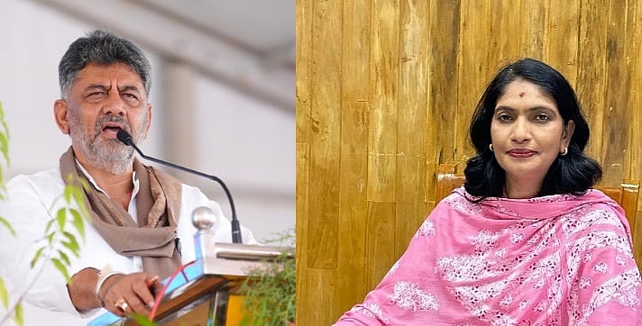 'ಇಲ್ಲಿನ ಜಿಲ್ಲಾಧಿಕಾರಿಗೆ ಯಾರಿಂದ ಕಿರುಕುಳ ಇದೆ ಎಂಬುದು ಎಲ್ಲರಿಗೂ ಗೊತ್ತಿದೆ; ಯಾರಿಗೂ ಹೆದರುವ ಅವಶ್ಯಕತೆಯಿಲ್ಲ': ಸಿಎಂ ಶಿವಕುಮಾರ್