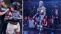 Human Vs Terminator: 6 ಅಡಿ ರೋಬೋಟ್ ಜೊತೆ ಇನ್‌ಫ್ಲುಯೆನ್ಸರ್ ಫೈಟ್, ಗೆದ್ದಿದ್ಯಾರು? Video ವೈರಲ್