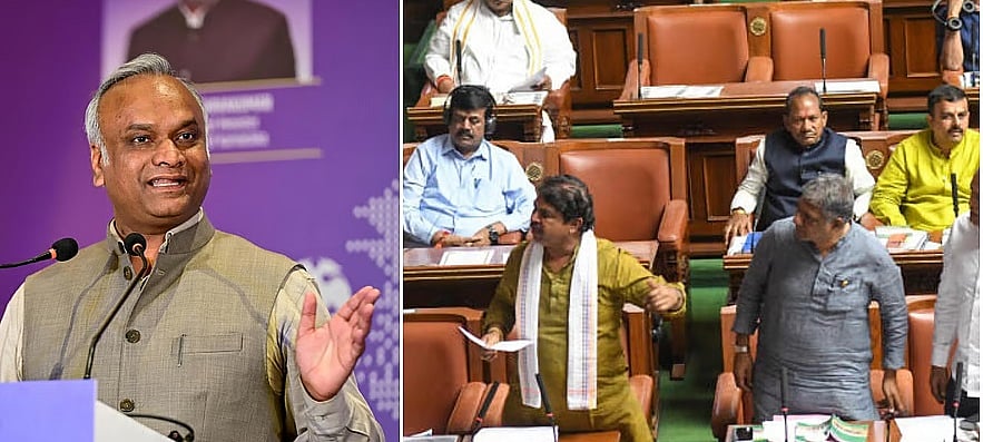 ಬಿಜೆಪಿ ನಾಯಕರಿಗೆ 'ವಂದೇ ಮಾತರಂ'ನ ಕೊನೆಯ ಎರಡು ಚರಣ ಉಚ್ಚರಿಸಲು ಬರುವುದಿಲ್ಲ: ಪ್ರಿಯಾಂಕ್ ಖರ್ಗೆ; Video