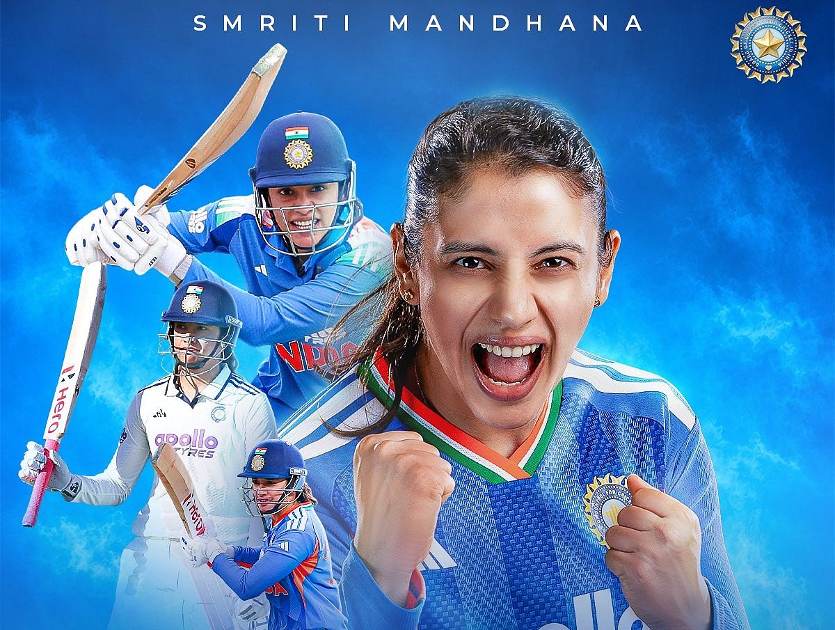 ಏಷ್ಯನ್ ಗೇಮ್ಸ್‌ನಲ್ಲಿ ಇತಿಹಾಸ ಸೃಷ್ಟಿಸಿದ ಸ್ಮೃತಿ ಮಂಧಾನಾ; ಮಹಿಳಾ ಕ್ರಿಕೆಟ್‌ನಲ್ಲಿ ಈ ಸಾಧನೆ ಮಾಡಿದ ಮೊದಲ ಆಟಗಾರ್ತಿ!