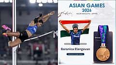 Asian Games 2026: ಅಥ್ಲೆಟಿಕ್ಸ್ನಲ್ಲಿ ಭಾರತಕ್ಕೆ ಮೂರು ಪದಕ; ಬರಾನಿಕಾ ಇಳಂಗೋವನ್ ಐತಿಹಾಸಿಕ ಸಾಧನೆ