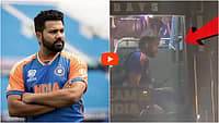 ಬಸ್‌ನ ಮೆಟ್ಟಿಲುಗಳಿಂದ ದಿಢೀರ್ ಜಾರಿಬಿದ್ದ ರೋಹಿತ್ ಶರ್ಮಾ; ಅಭಿಮಾನಿಗಳಲ್ಲಿ ಆತಂಕ, Video