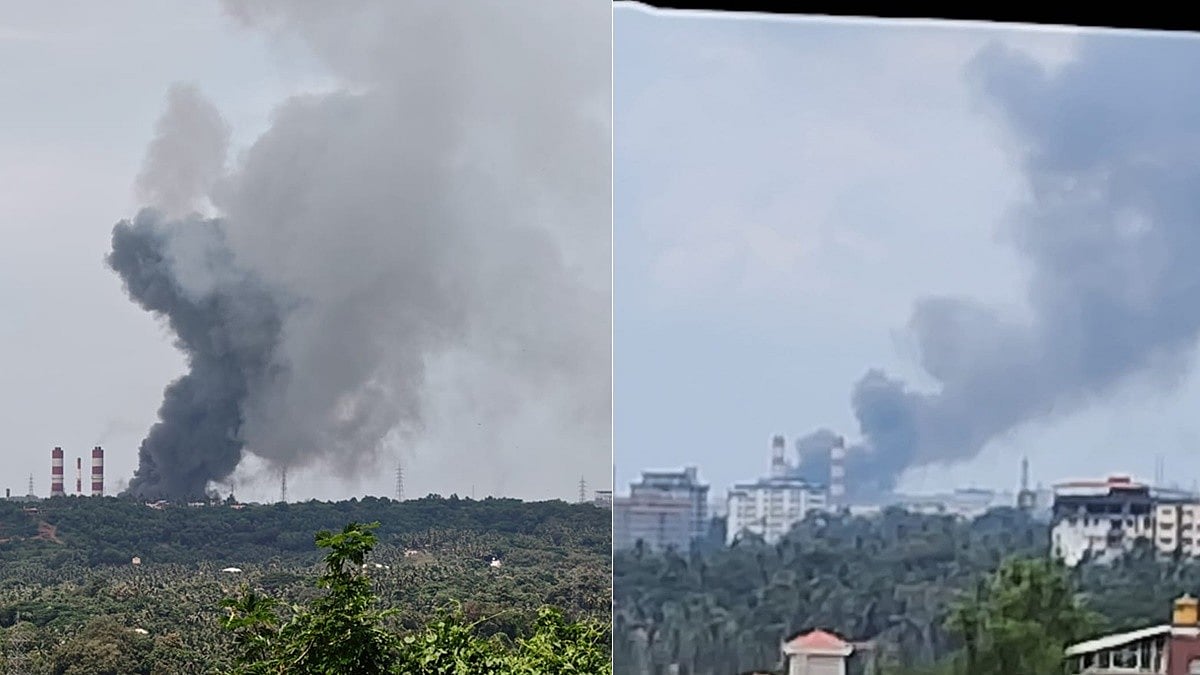 ಮಂಗಳೂರಿನ MRPLನಲ್ಲಿ ಭಾರೀ ಅಗ್ನಿ ಅವಘಡ: ಆಗಸಕ್ಕೆ ಚಿಮ್ಮಿದ ದಟ್ಟ ಹೊಗೆ, 7 ಮಂದಿಗೆ ಗಾಯ..! Video