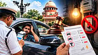 ವಾಹನ ಸವಾರರಿಗೆ ಸುಪ್ರೀಂ ಕೋರ್ಟ್ ಶಾಕ್; ಕರೆಂಟ್ ಬಿಲ್ ಜೊತೆ ಬರುತ್ತೆ ಟ್ರಾಫಿಕ್ ಚಲನ್!