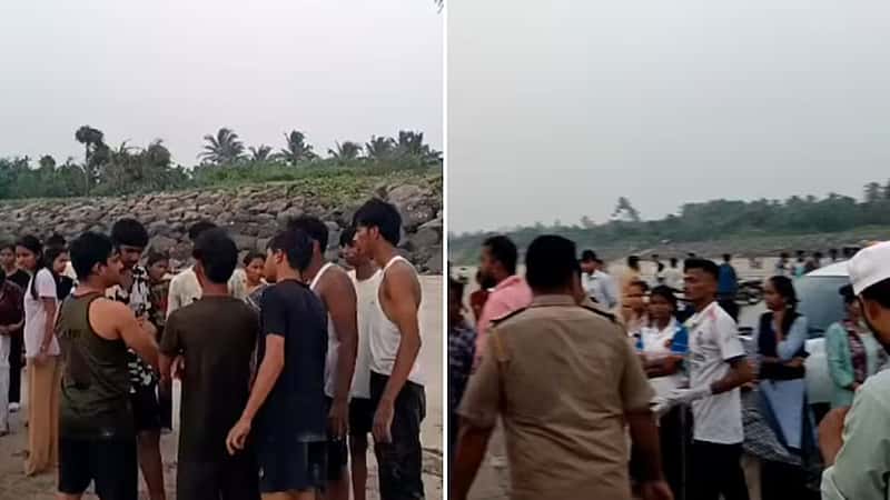 ದಿವ್ಯಾಗರ್ ಬೀಚ್‌ನಲ್ಲಿ ಭೀಕರ ದುರಂತ: ಸಮುದ್ರದ ಅಲೆಗಳಿಗೆ ಸಿಲುಕಿ ಕೊಚ್ಚಿ ಹೋದ  8 ವಿದ್ಯಾರ್ಥಿಗಳು!