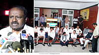 ‘ನೈಸ್ ಅಕ್ರಮ ಮರೆಮಾಚಲು ಈ ಡ್ರಾಮಾ’: ಚುನಾವಣಾ ಆಯೋಗದ ಮುಂದೆ ಸಿಎಂ, ಸಚಿವರ ಧರಣಿಗೆ ಕುಮಾರಸ್ವಾಮಿ ಕಿಡಿ