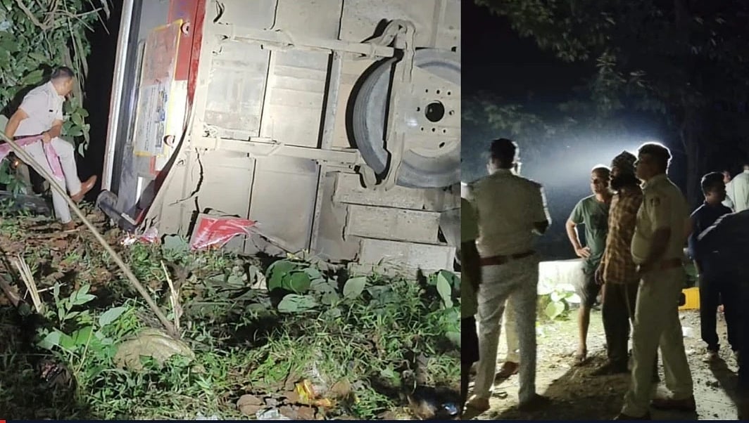 ಕುಮಟಾ ಬಳಿ ದೇವಿಮನೆ ಘಾಟ್‌ನಲ್ಲಿ ಹಳ್ಳಕ್ಕೆ ಬಿದ್ದ KSRTC ಬಸ್‌; ಮಹಿಳೆ ಸಾವು, ಹಲವು ಮಂದಿ ಗಾಯ
