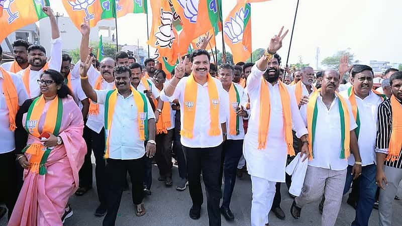 ರೈತರಿಗೆ ಬರ ಪರಿಹಾರ ನೀಡಲು ಸಾಧ್ಯವಾಗದಿದ್ದರೆ ವಿಧಾನಸಭೆ ವಿಸರ್ಜಿಸಿ ಜನರ ಮುಂದೆ ಹೋಗಿ: ಬಿ.ವೈ ವಿಜಯೇಂದ್ರ