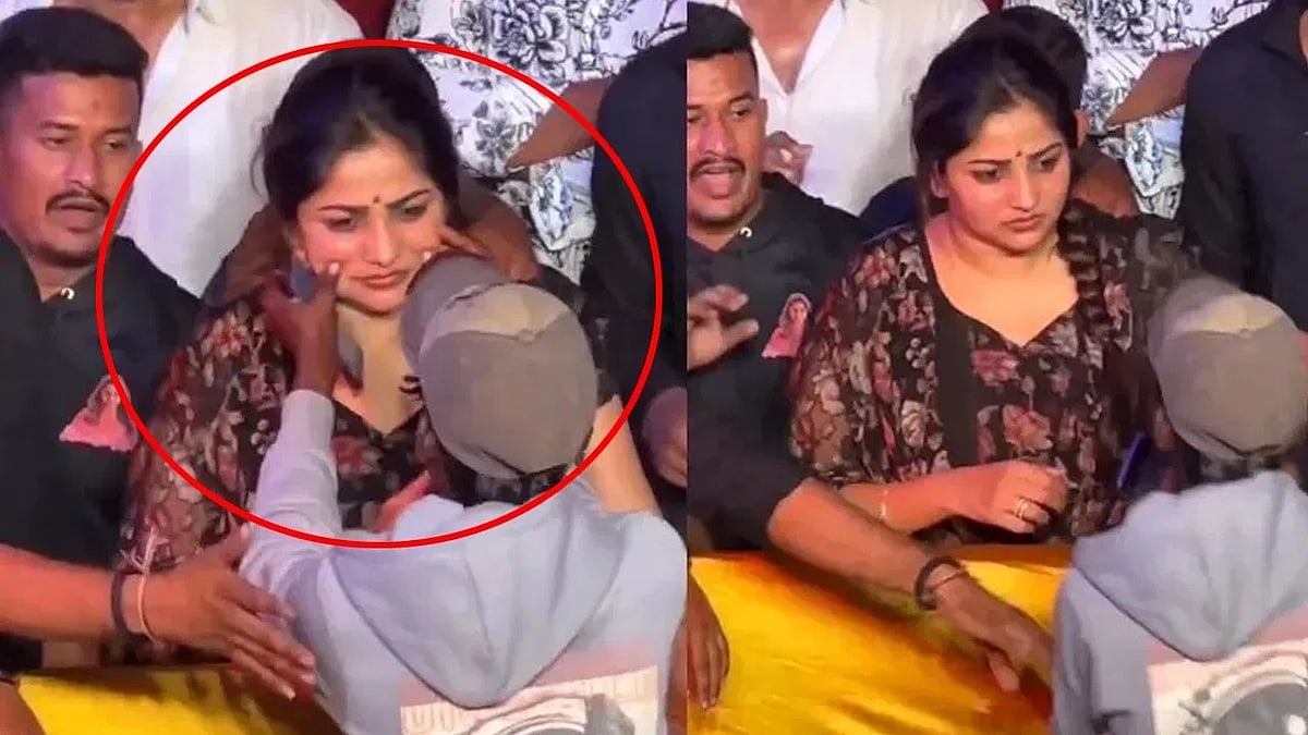 Dimple Queen: ಹುಟ್ಟುಹಬ್ಬದ ಸಂಭ್ರಮದಲ್ಲಿ ರಚಿತಾ ರಾಮ್ ಕೆನ್ನೆ ಗಿಂಡಿದ ಅಭಿಮಾನಿ! Video ವೈರಲ್