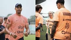ಈಡನ್ ಗಾರ್ಡನ್‌ನಲ್ಲಿ ಕ್ರಿಕೆಟ್ ಆಡಿದ ಉರುಗ್ವೆ ಫುಟ್ ಬಾಲ್ ಸ್ಟಾರ್ ಗಳು! Video