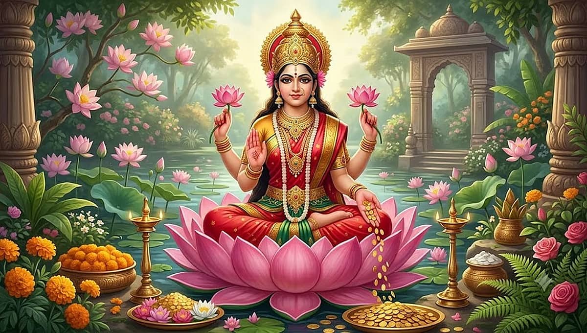 ಸಮೃದ್ಧಿ-ಐಶ್ವರ್ಯದ ದೇವತೆ ಮಹಾಲಕ್ಷ್ಮಿಗೆ ಪ್ರಿಯವಾದ ಹೂವುಗಳು ಮತ್ತು ಸಸ್ಯಗಳು!