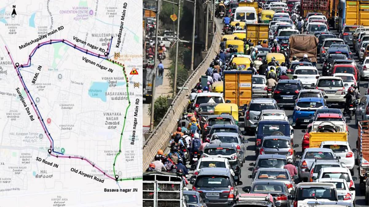 ಬೆಂಗಳೂರು ವಾಹನ ಸವಾರರೇ ಗಮನಿಸಿ: ಅಕ್ಟೋಬರ್ 10ರಿಂದ ಈ ಪ್ರಮುಖ ರಸ್ತೆ 20 ದಿನ ಸಂಪೂರ್ಣ ಬಂದ್!