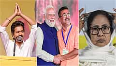 ನಂದಿಗ್ರಾಮದಲ್ಲಿ 1.22 ಲಕ್ಷ ಮತ, ಅಸ್ಸಾಂನಲ್ಲಿ BJPಗೆ ಗೆಲುವು; 2 ಕ್ಷೇತ್ರ ಗೆದ್ದ TVK: ಕಾಂಗ್ರೆಸ್, ದೀದಿಗೆ ಮುಖಭಂಗ!