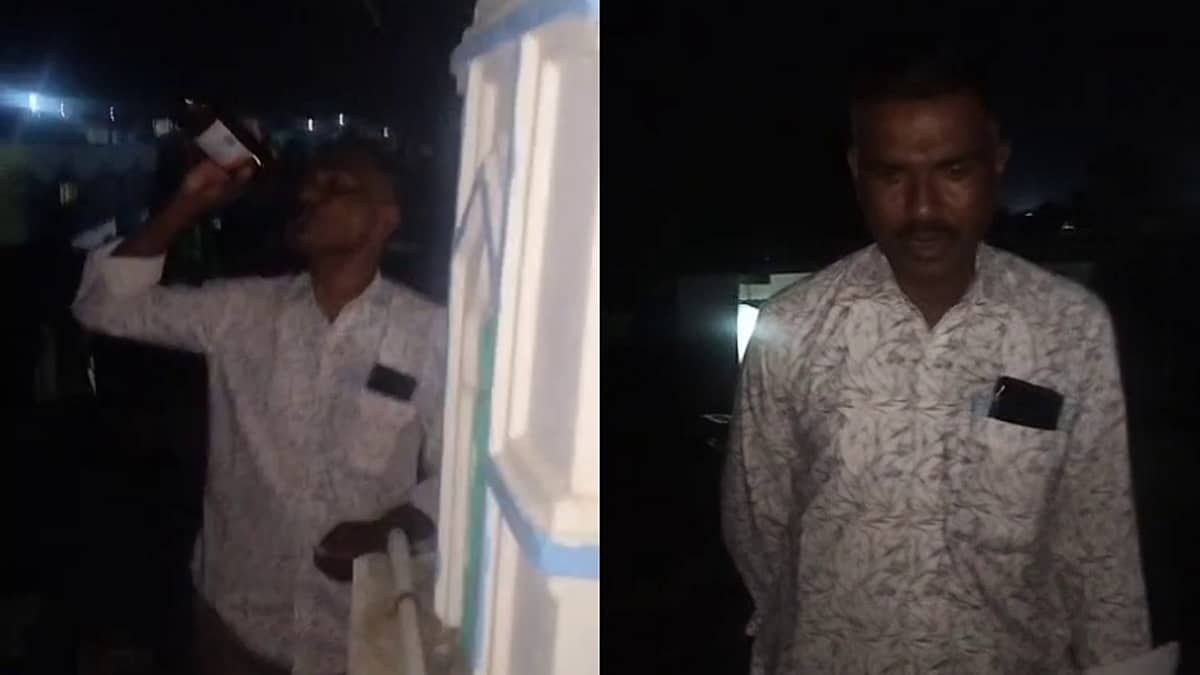 ಕಲಬುರಗಿ: ಮಸೀದಿ ಮೇಲೆ ನಿಂತು ಬಿಯರ್ ಕುಡಿದ ಕಾನ್ಸ್ಟೇಬಲ್; ವಿಡಿಯೋ ವೈರಲ್ ಬೆನ್ನಲ್ಲೇ ಸಸ್ಪೆಂಡ್