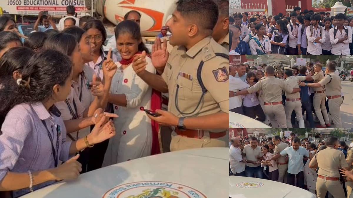 ಕ್ರಿಸ್ಮಸ್ಗೆ ರಜೆ, ದಸರಾಗೆ ಪರೀಕ್ಷೆನಾ? ಮಂಗಳೂರಿನ ಕಾಲೇಜಿನಲ್ಲಿ ಪರೀಕ್ಷೆ ಬಹಿಷ್ಕರಿಸಿ ವಿದ್ಯಾರ್ಥಿಗಳ ಪ್ರತಿಭಟನೆ