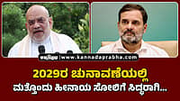 Watch | 2029ರ ಚುನಾವಣೆಯಲ್ಲಿ ಮತ್ತೊಂದು ಹೀನಾಯ ಸೋಲಿಗೆ ಸಿದ್ಧರಾಗಿ...