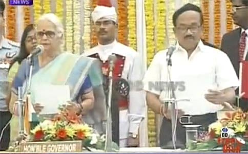 ಗೋವಾ ಮುಖ್ಯಮಂತ್ರಿಯಾಗಿ ಪರ್ಸೇಕರ್ ಪ್ರತಿಜ್ಞಾವಿಧಿ ಸ್ವೀಕಾರ