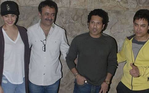 'ಪಿಕೆ' ವಿಶೇಷ ಪ್ರದರ್ಶನಕ್ಕೆ ಬಂದ ಸಚಿನ್, ರಾಜ್ ಠಾಕ್ರೆ