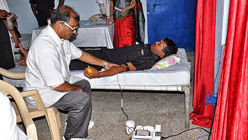 ಭಾರತೀಯ ಸೇನೆಯಿಂದ ರಕ್ತದಾನ ಶಿಬಿರ