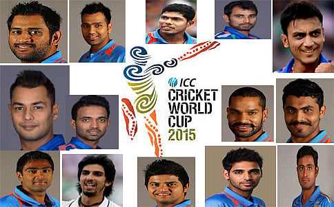 ವಿಶ್ವಕಪ್ ಪಂದ್ಯ: ಟೀಂ ಇಂಡಿಯಾ ಸದಸ್ಯರ ಪಟ್ಟಿ ಪ್ರಕಟ