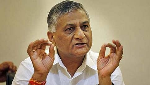 ನಾಯಿಗೆ ಕಲ್ಲು ಹೊಡೆದರೆ ಅದು ಸರ್ಕಾರದ ಹೊಣೆಯಲ್ಲ: ದಲಿತ ಮಕ್ಕಳ ಹತ್ಯೆ ಬಗ್ಗೆ ಸಚಿವ ವಿಕೆ ಸಿಂಗ್ ಹೇಳಿಕೆ