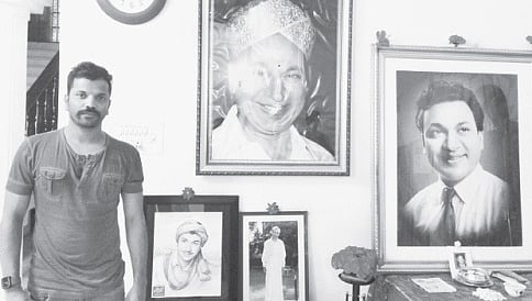 ರಾಜಕುಮಾರ್ ಹುಟ್ಟೂರಿಗೆ ನೀನಾಸಂ ಸತೀಶ್ ಭೇಟಿ