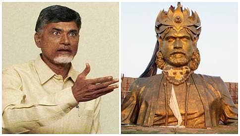 ಅಮರಾವತಿಯಲ್ಲಿ ನಿರ್ಮಾಣವಾಗುತ್ತಿದೆ ಚಂದ್ರಬಾಬು ನಾಯ್ಡು ದೇವಸ್ಥಾನ!