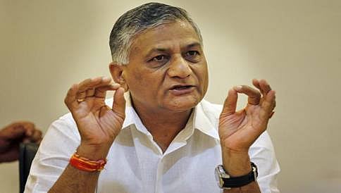 ಆಮಿಷದಿಂದ ಅಸಹಿಷ್ಣುತೆ ವಿವಾದ ಸೃಷ್ಟಿ: ವಿ.ಕೆ. ಸಿಂಗ್
