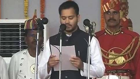 26 ವರ್ಷದ ಲಾಲು ಪುತ್ರನಿಗೆ ಡಿಸಿಎಂ ಹುದ್ದೆ ಜತೆ, 3 ಖಾತೆ