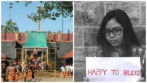 ಶಬರಿಮಲೆ ಪ್ರವೇಶಕ್ಕೆ ಮಹಿಳೆಯರಿಂದ `ಮುಟ್ಟು ಆಂದೋಲನ'