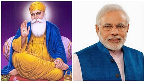 ದೇಶದ ಜನತೆಗೆ ಗುರುನಾನಕ್ ಜಯಂತಿ ಶುಭಾಶಯ ಕೋರಿದ ಪ್ರಧಾನಿ