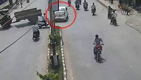 ಅಪಘಾತದಲ್ಲಿ ದಂಪತಿ ಸಾವು