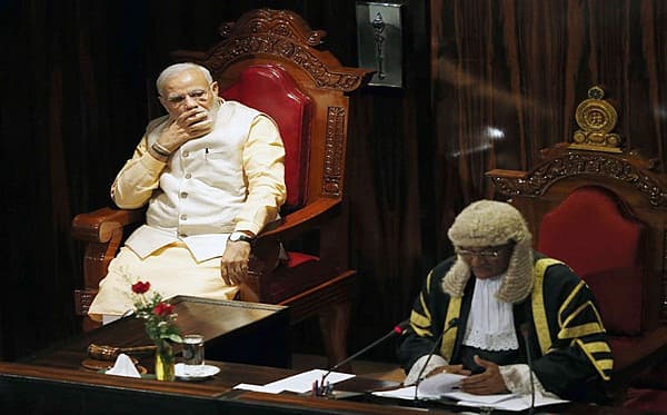 ಶ್ರೀಲಂಕಾ ಸಂಸತ್ ಉದ್ದೇಶಿಸಿ ಮೋದಿ ಭಾಷಣ 