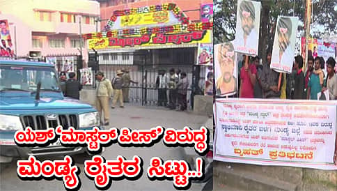 ಅವಹೇಳನಕಾರಿ ಹೇಳಿಕೆ: ನಟ ಯಶ್ ವಿರುದ್ಧ ಮಂಡ್ಯದಲ್ಲಿ ರೈತರ ಪ್ರತಿಭಟನೆ