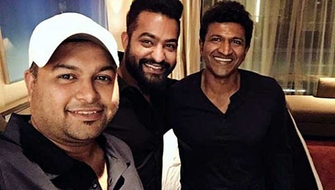 ಪುನೀತ್ ಚಕ್ರವ್ಯೂಹ ಚಿತ್ರದ ಹಾಡಿಗೆ ಜೂ. ಎನ್ ಟಿ ಆರ್ ಹಿನ್ನೆಲೆ ಗಾಯನ