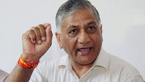 ವಿಕೆ ಸಿಂಗ್ ರಾಜಿನಾಮೆಗೆ ಪಟ್ಟು