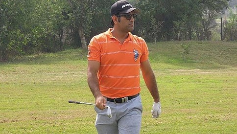 ಗಾಲ್ಫ್ ಗೆ ಕಾಲಿಟ್ಟ ಧೋನಿ