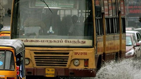 ಚೆನ್ನೈ ಜಲಪ್ರಳಯ: 4 ದಿನಗಳ ಕಾಲ ಎಂಟಿಸಿ ಬಸ್ ಉಚಿತ ಸೇವೆ