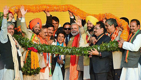 ಆಮ್ಆದ್ಮಿ ಬೆನ್ನಿಗೆ ಚೂರಿ ಹಾಕುವ ಪಕ್ಷ: ಮೋದಿ