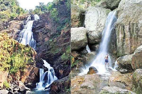 <b>ಬುರುಡೆ ಜೋಗ</b>: ಉತ್ತರ ಕನ್ನಡದ ಸಿದ್ದಾಪುರ ಸಮೀಪ ಇದೆ 'ಬುರುಡೆ ಜೋಗ'. ಇಳಿಮನೆ ಎಂಬ ಹಳ್ಳಿಯ ಸಮೀಪ ಇರುವ ಈ ಫಾಲ್ಸ್ಗೆ 6 ಹಂತಗಳಿವೆ. ಕುಮಟಾದಿಂದ ಸಿದ್ಧಾಪುರಕ್ಕೆ ಹೋಗುವ ದಾರಿಯಲ್ಲಿ ಇಳಿಮನೆ ಕ್ರಾಸ್ ಸಿಗುತ್ತದೆ. ಅಲ್ಲಿಂದ ಸುಮಾರು 5 ಕಿ.ಮೀ ಎಡಕ್ಕೆ ಚಲಿಸಿದರೆ ಹೊಳೆ, ಮುಂದೆ ಬುರುಡೆ ಜೋಗವಾಗಿ ಧುಮುಕುತ