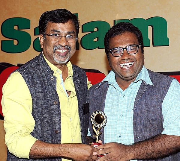 ಪಿ. ಶೇಪಾದ್ರಿ ಮತ್ತು ನಿರ್ದೇಶಕ ಬಿಎಂ ಗಿರಿರಾಜ್